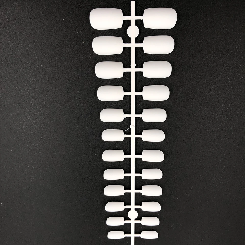 Накладные ногти DingXue G009 цветные матовые съемные накладные для наращивания ногтей