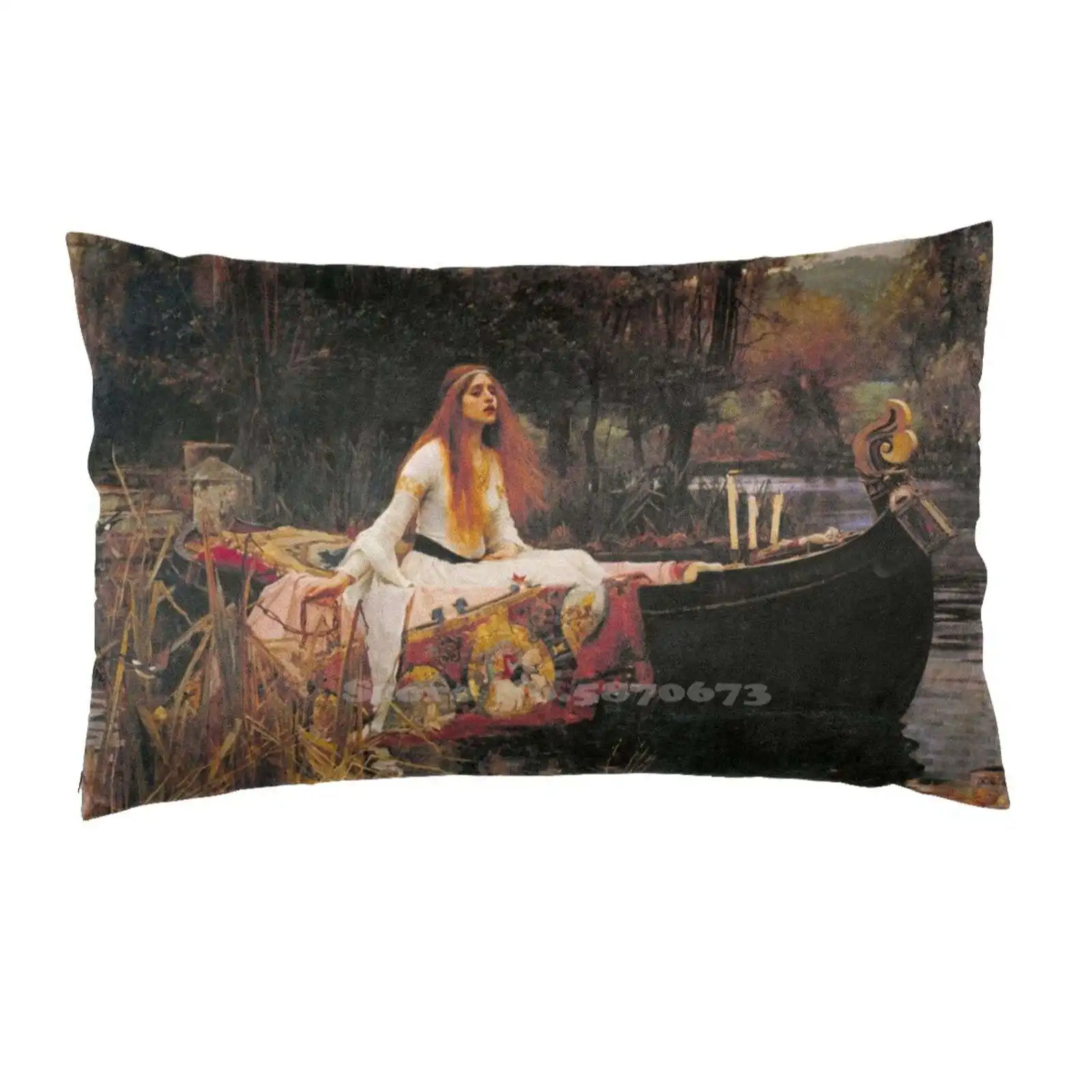 Наволочка с принтом Леди S Tt (водяной дом) обнимающаяся наволочка предэлитное