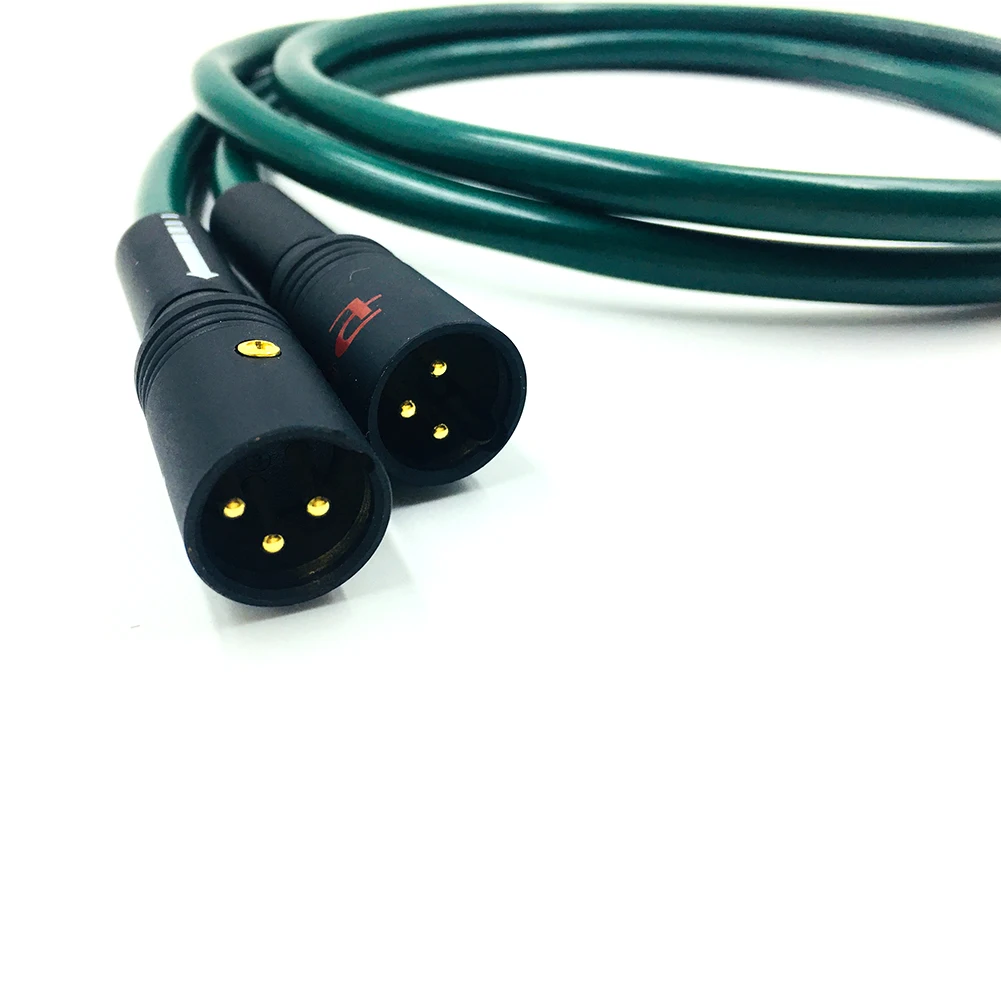 Colleimage пара Hifi FURUTECH OCC аудио кабель двойной RCA штекер XLR Женский 2 на | Электроника