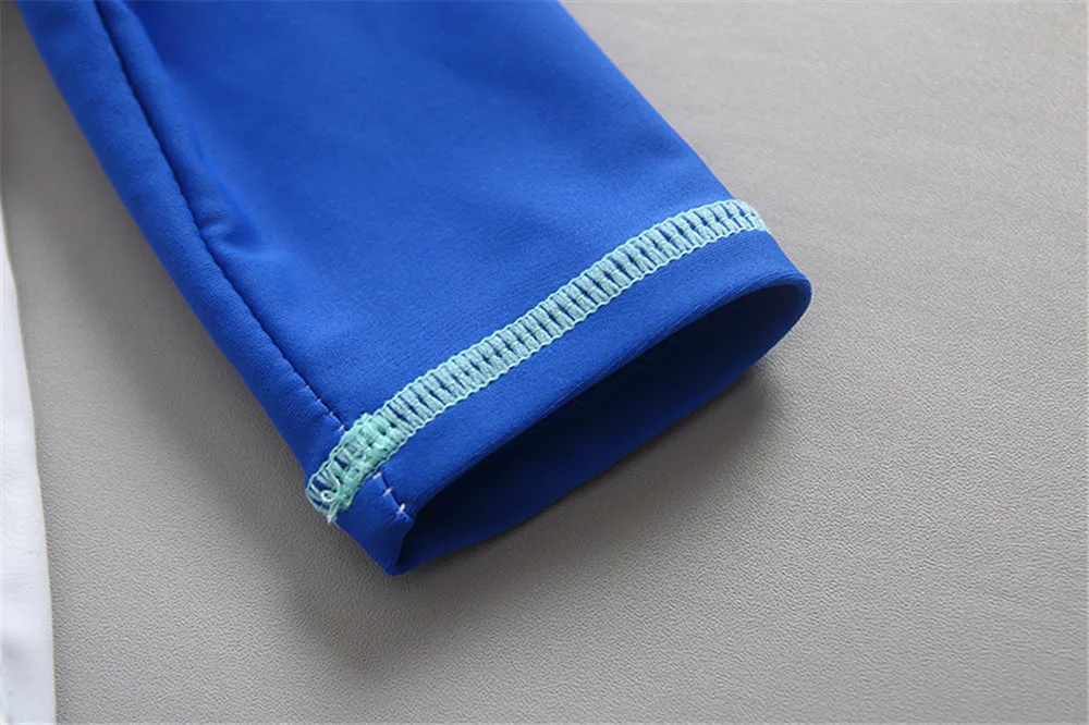 Детский купальный костюм UPF50 детский с длинными рукавами и уф защитой для