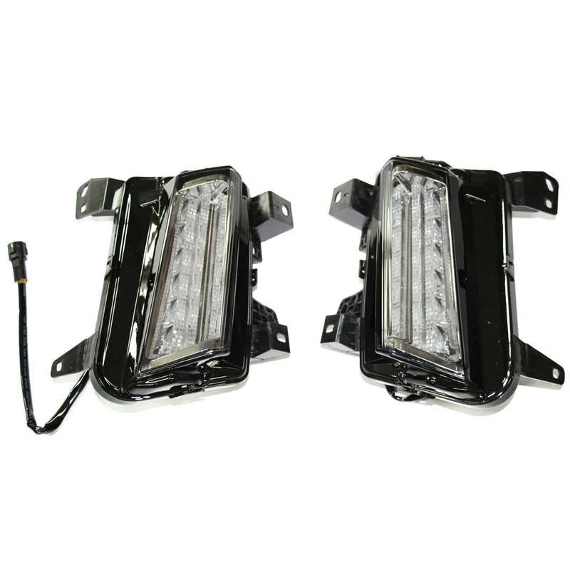 

2Pcs for 2016-2018 Cadillac XT5 with Two-Way Function Daytime Running Light