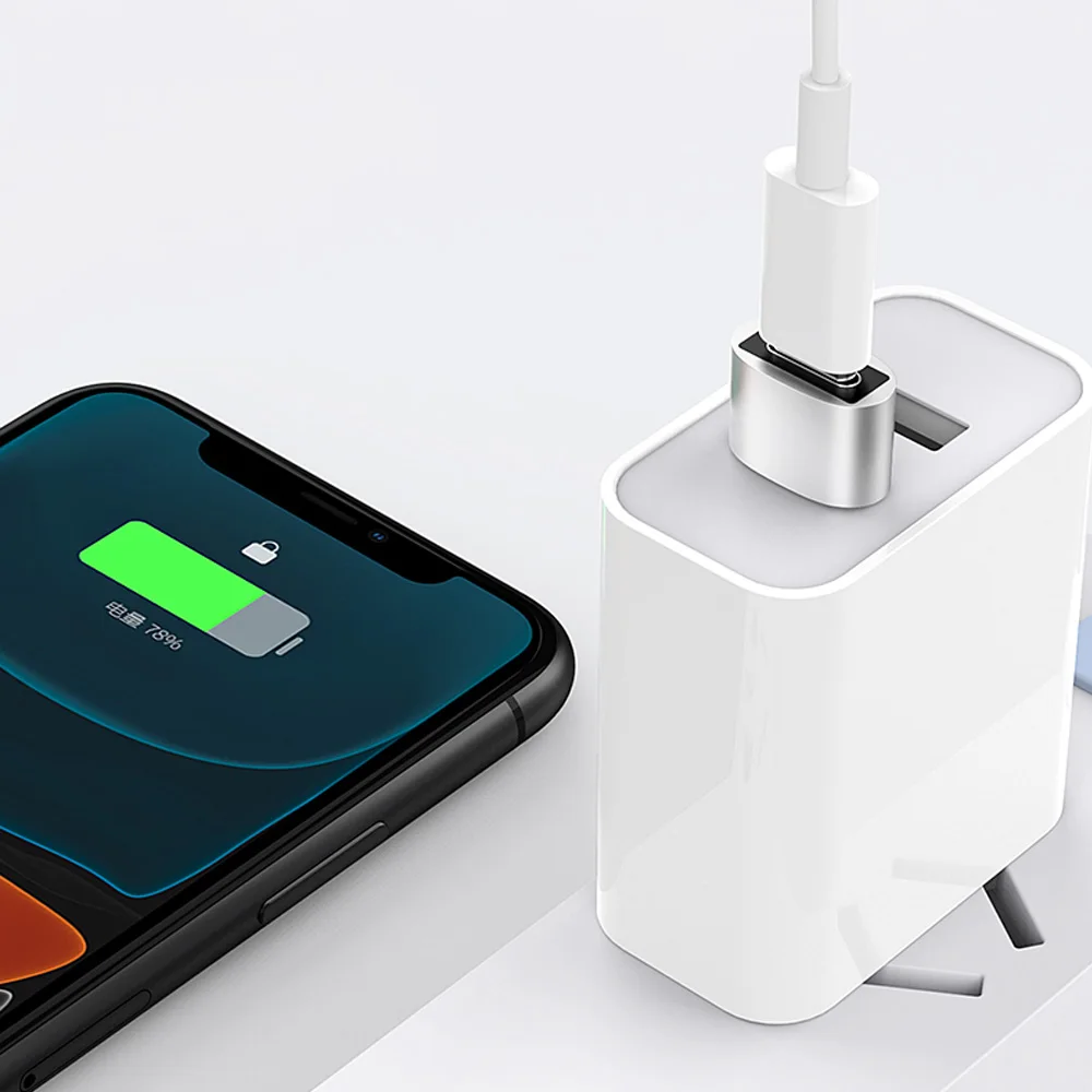 2 шт. адаптер USB C OTG Type к Type-C кабель для Macbook смартфона Mini разветвитель | Мобильные