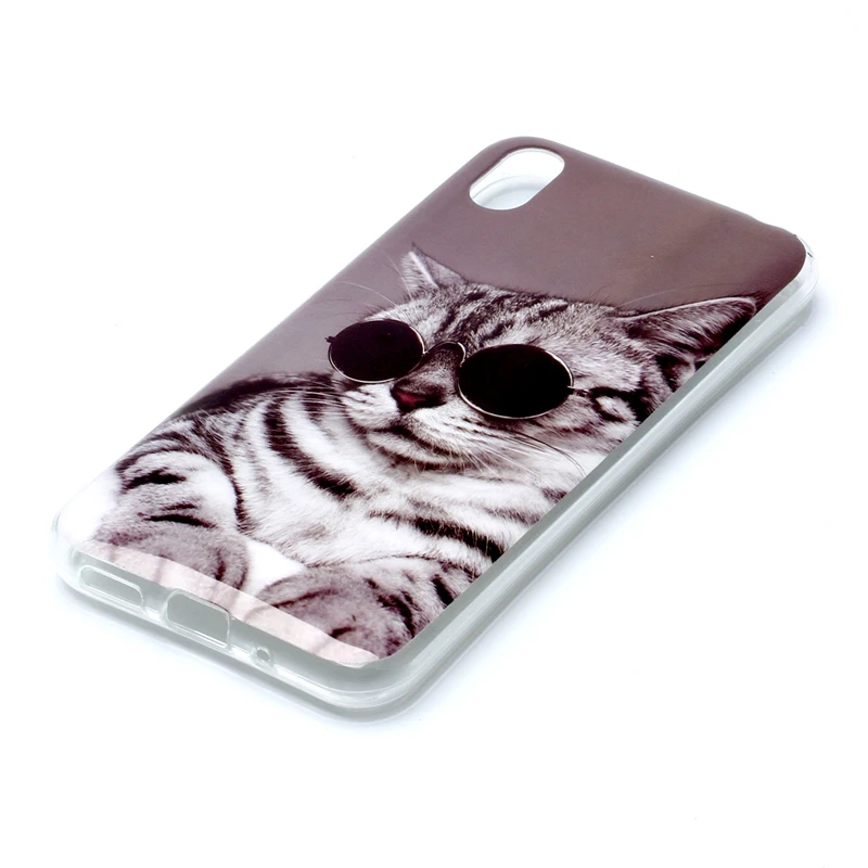 Soft TPU Phone Case For Coque Hawei Y5 2019 Cute Cat Unicorn Back Cover Etui Y 5 5Y | Мобильные телефоны и аксессуары