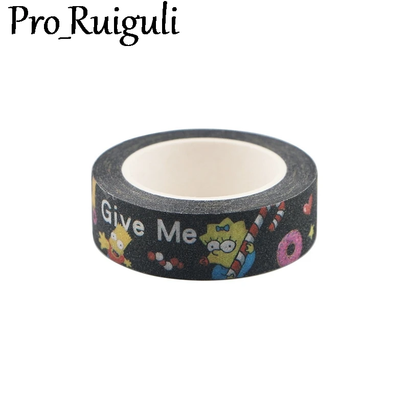 

Funny Cartoon Characters DIY Washi Tape Paper Office Stationery School Supply Tapes Scrapbooking Stickers Label Masking