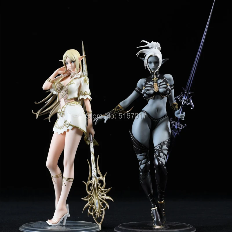 Родной 25 см бело серые Орхидея семян девушка девушки сексуальная фигурка для