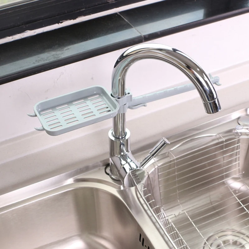 Кухонная мойка губка тряпичный кронштейн крюк стойка пластиковый кран сливной