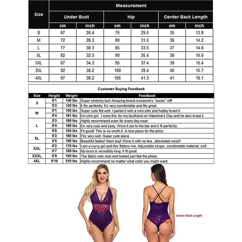 

DR.GESTEE Ladies Snap Button Open Crotch Underwear Sexy Lace Bodysuit Deep V Teddy One-Piece Sexy Pajamas Summer Lace Babydoll