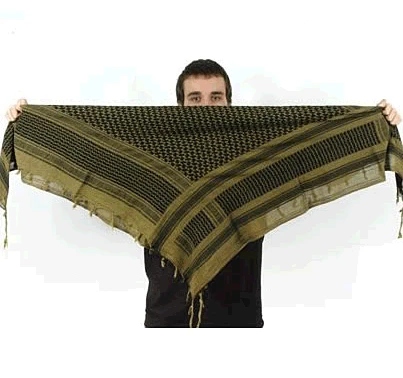 

Thickened Outdoor Arabian Square Scarf 110cm*110cm Windproof Anti-dust Magic Scarf Special Forces Camouflage Headscarf Shawl