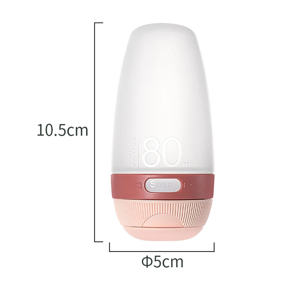 

Portable Press Type Bottling Silicone Sub-bottling Travel Cosmetic Shampoo Shower Gel Bottle Outdoor Bottling