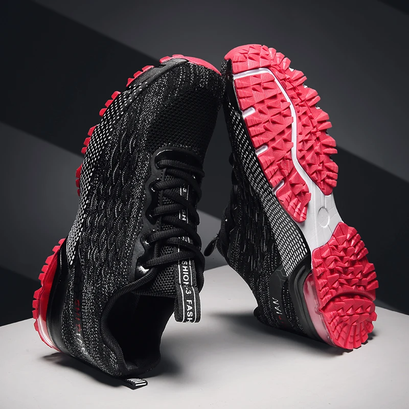 

2020 Fashion Sneakers Lightweight Men Casual Shoes Breathable Male Footwear Lace Up Walking Shoe Mujer tenis masculino Mujer