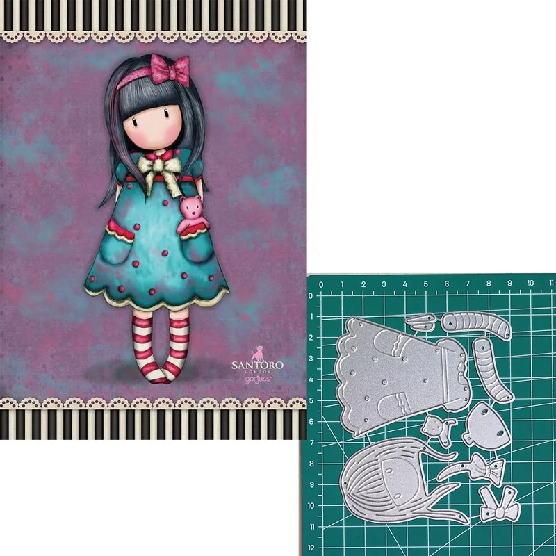 106 карманные трафареты для девочек кроликов скрапбукинга своими руками Новые