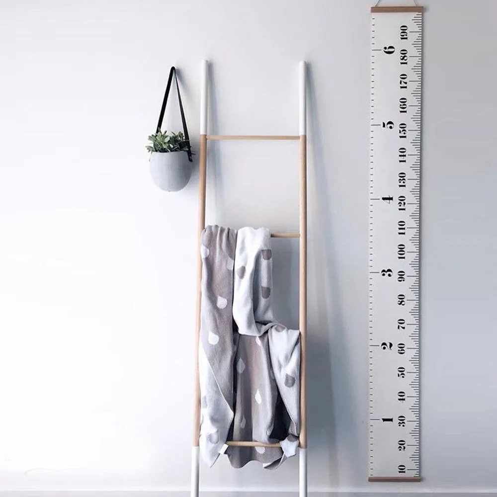 Настенная линейка для измерения высоты детской комнаты Наклейка дома спальни