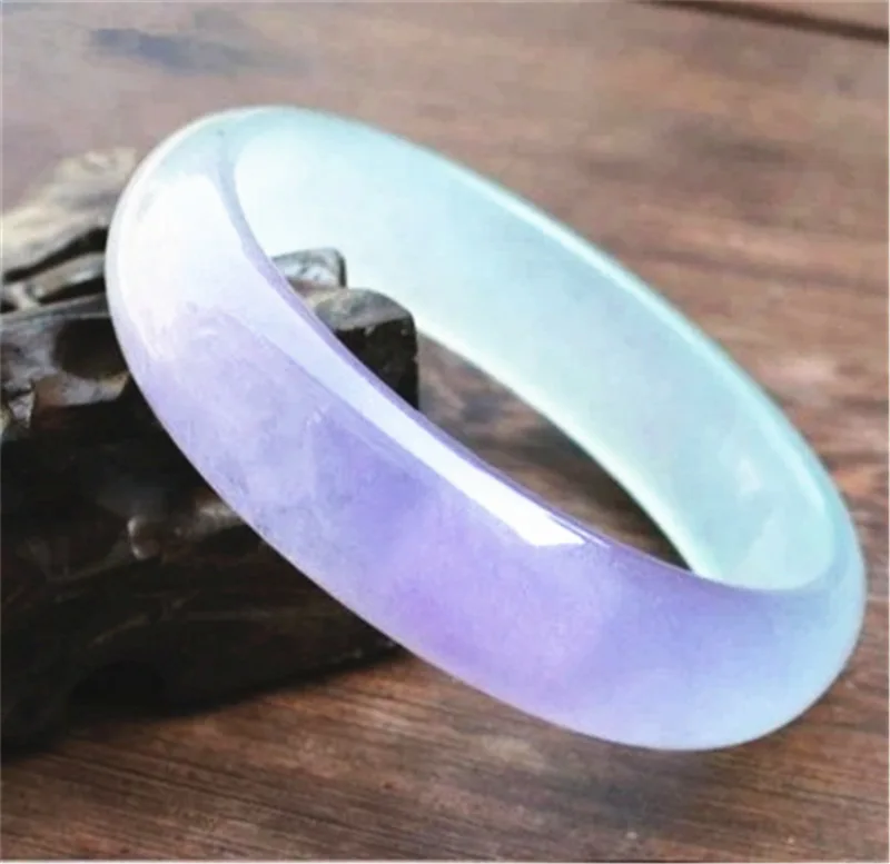 

High Quality Real Jades Bangles Handmade Bracelet Fine Jewelry Women Men Natural Colorful Jade Stone Bangle Girlfriend Mom Gifts