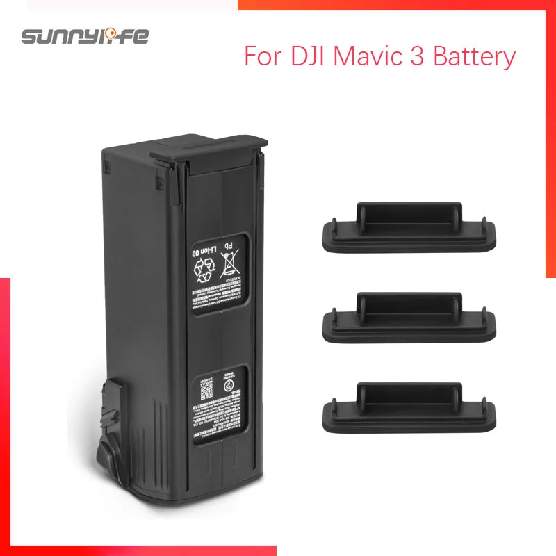 

Sunnylife for Mavic 3 Cine 3pcs Dust-proof Plugs Battery Charging Ports Protector Silicone Cover Cap Accessories