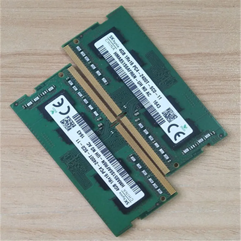 

Sk hynix rams DDR4 RAM 4GB 1Rx16 PC4-2400T-SC0-11 Laptop memory DDR4 4GB 2400MHz used in good condition for notebook memoria