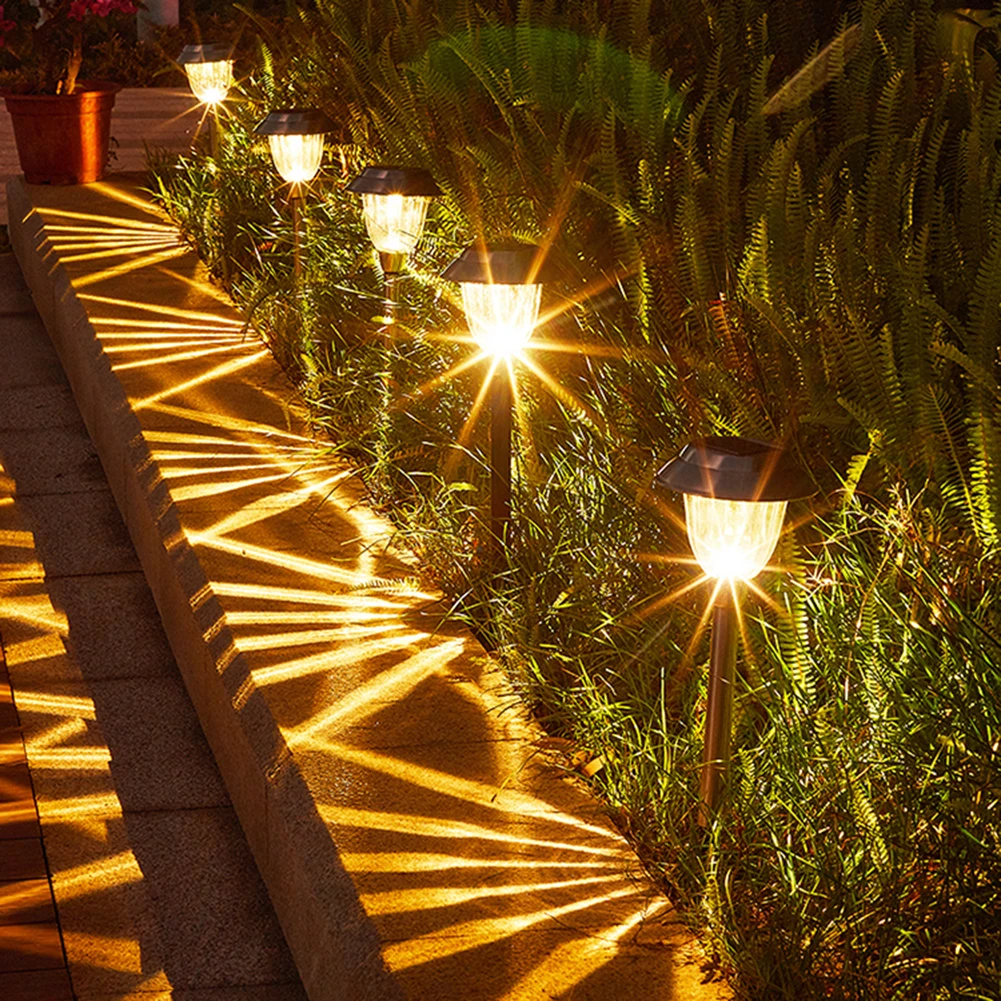 

Waterproof LED Solar Light with Sun Shadow Outdoor Solar Powered Lantern Garden Pathway Patio Yard Lawn Decorative Lamp