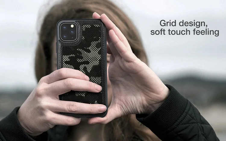 Nillkin синтетическое волокно углерода заднюю крышку и нейлон для iPhone 11 чехол тонкий чехол для iPhone 11 Pro Чехол 5,8/6,1/6,5 для iPhone11