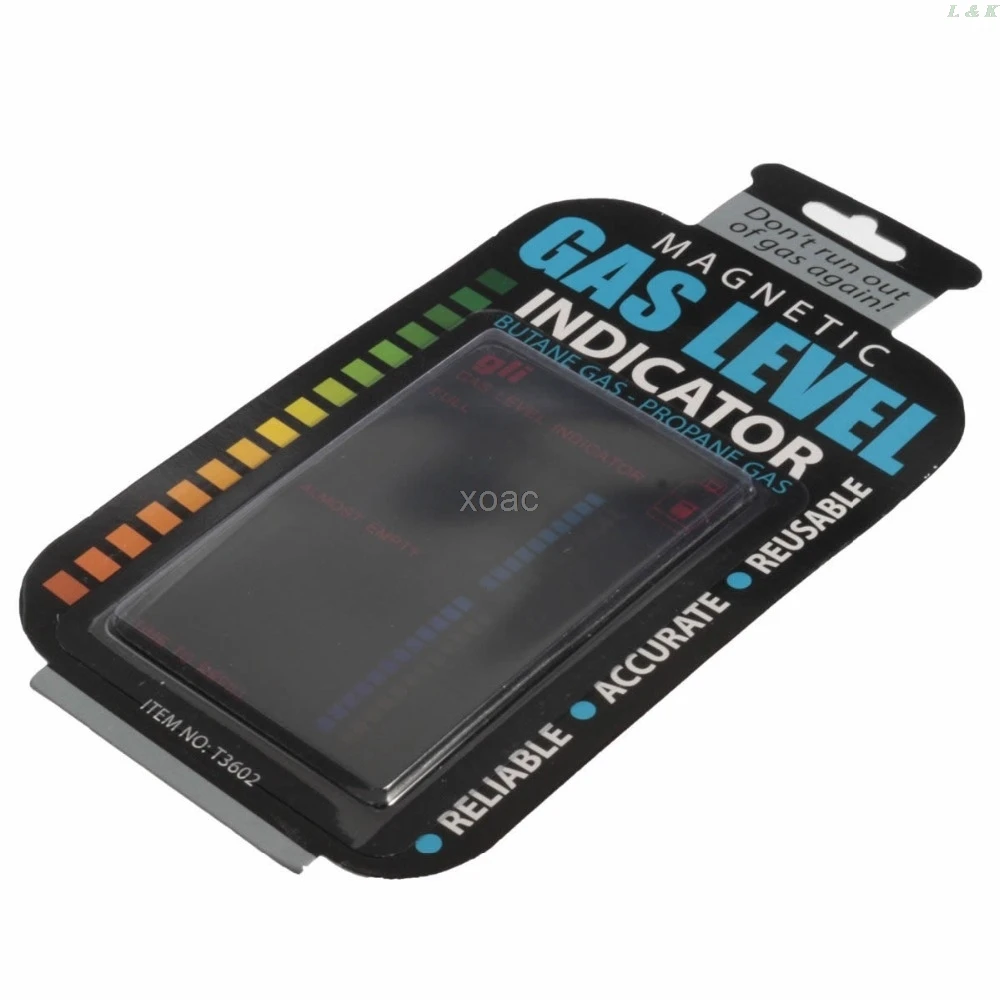 Практичный газовый баллон с пропановым баллоном индикатор уровня топливного