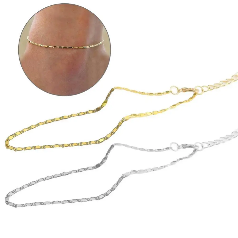 

Браслеты для ног Skyrim, модная Регулируемая цепочка, браслет на лодыжку, летняя пляжная Женская бижутерия, подарок для женщин и девушек