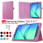 Чехол-подставка для Samsung Galaxy Tab A 9,7, T550, T555, из искусственной кожи, с ручкой, для планшета Galaxy Tab A 9,7