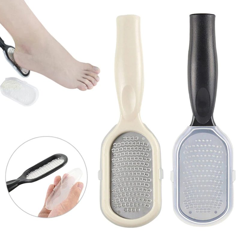 

1PCS Practical Foot File Multifunctional Callus Remover Feet Care Pedicure Stainless Steel Scraper Dead Skin Remover