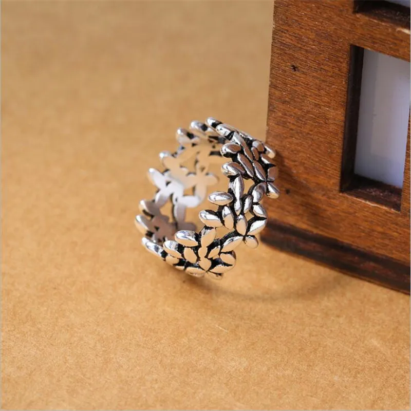 Новое поступление очаровательное кольцо с листьями для женщин фаланги бохо