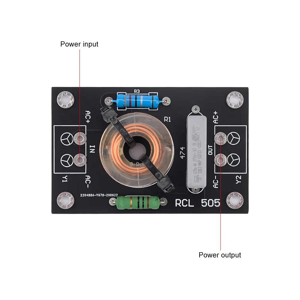 AIYIMA 2 шт. 1200 Вт усилитель мощности RCL фильтр стабилизации улучшение стабильности