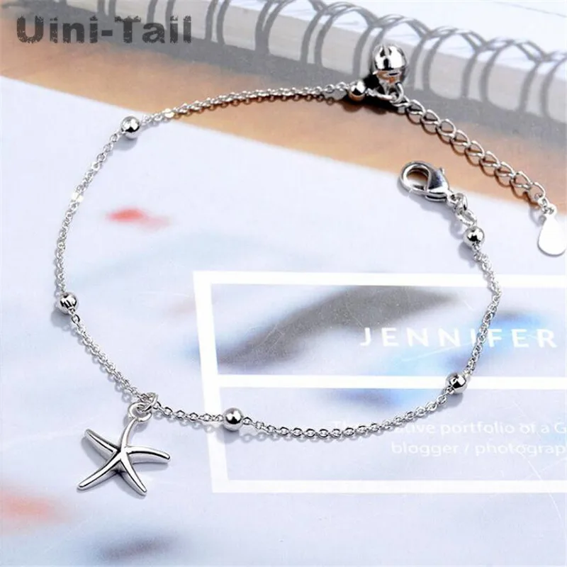 Популярный новый браслет Uini Tail из стерлингового серебра 925 пробы в виде маленькой
