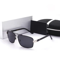 2021 brand designer sunglasses men polarized driving coating glasses uv400 male classic retro square eyewear for menwomen 550