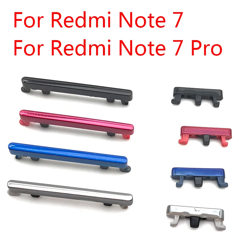 Для Xiaomi Redmi Note 7 Pro Боковая кнопка громкости + включения/выключения питания набор