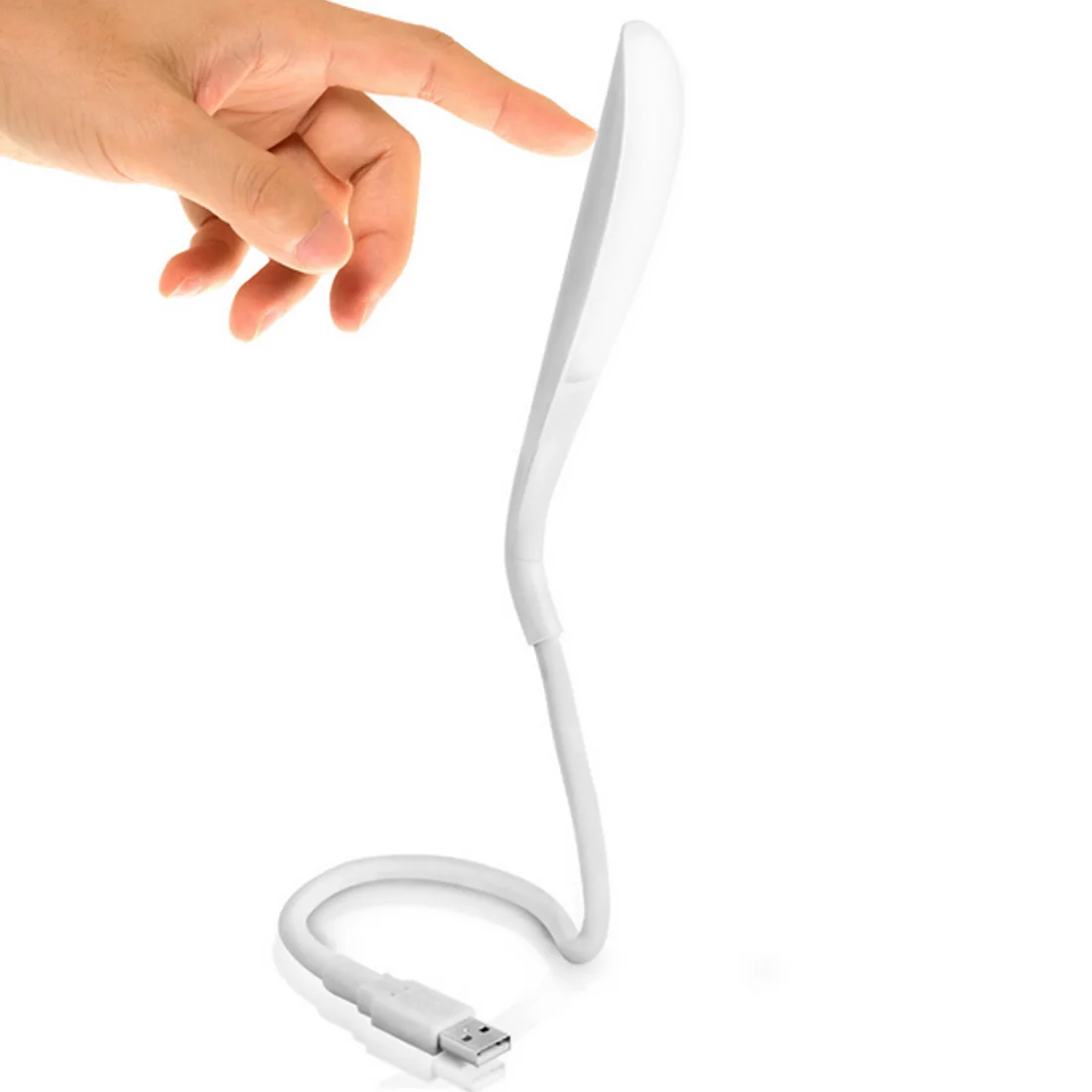 

USB Rechargeable Lamp Flexible Clip On LED Booklight Night Light Lamp Desk Reading Book Lamp Bright White Book Light