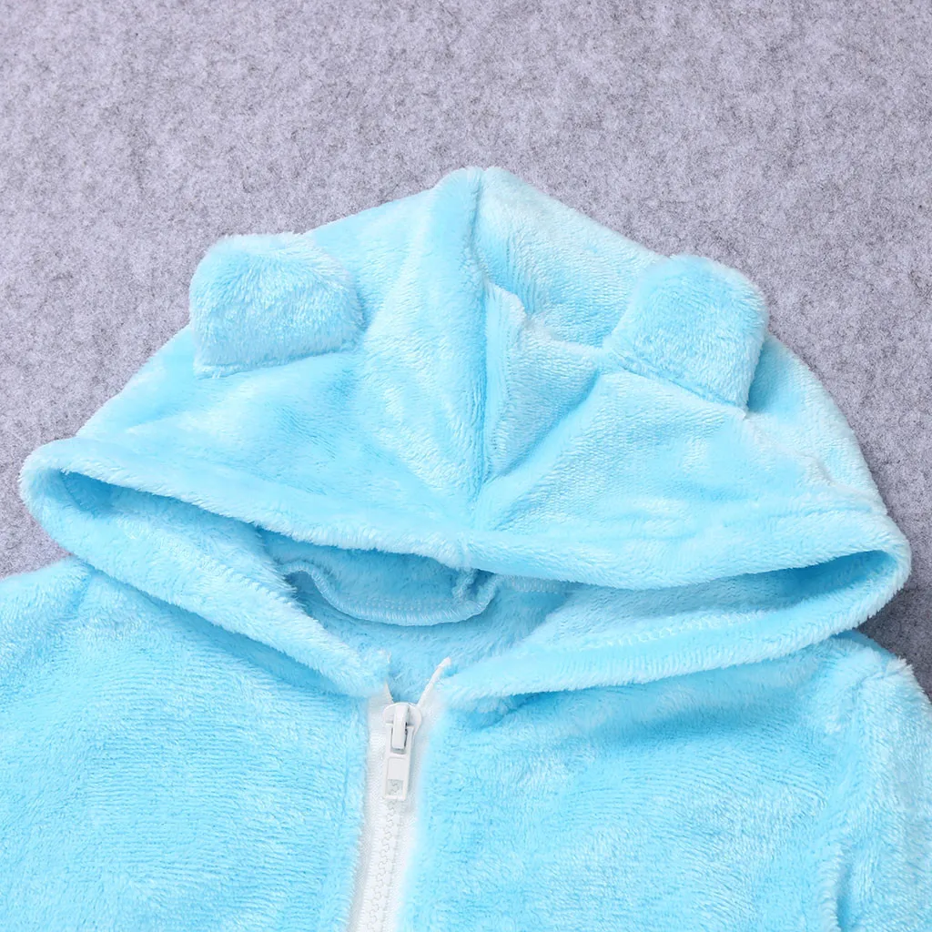 Комбинезон для новорожденных мальчиков; Roupa; Одежда для новорожденных девочек; зимние комбинезоны с медвежьими ушками; флисовые теплые детские комбинезоны; костюм с длинными рукавами;#20