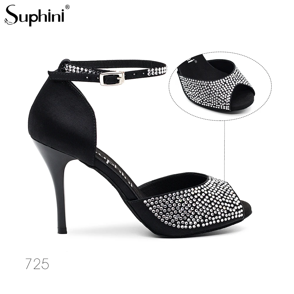 Туфли женские с открытым носком для танго пикантные туфли на высоком каблуке