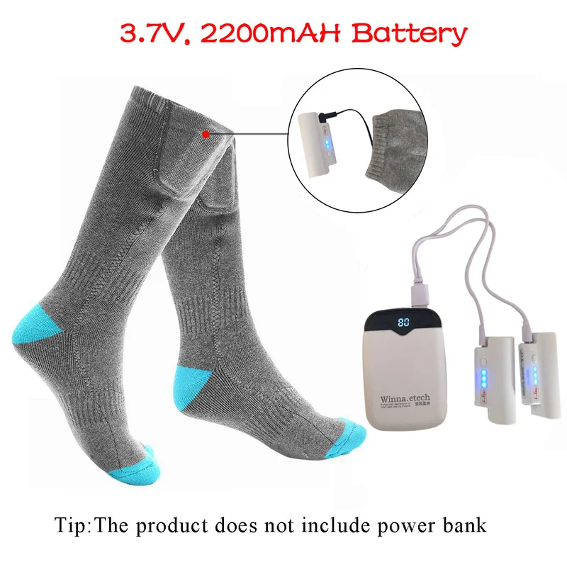 Унисекс с электрическим подогревом на резиновой подошве для маленьких детей