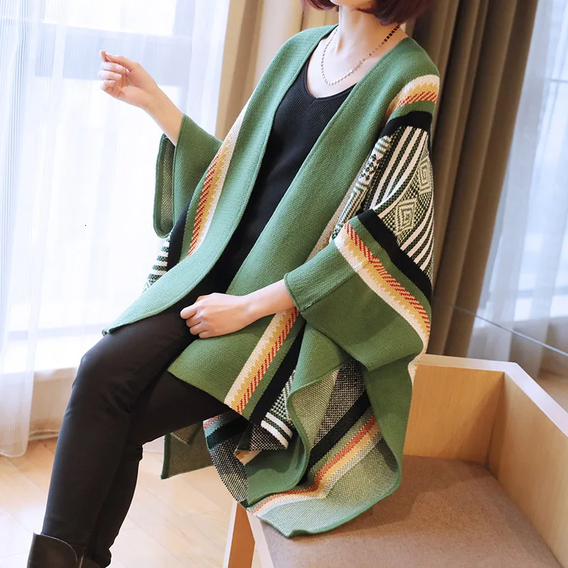 LANMREM 2020 весна новый вязаный кардиган в длинном разрезе Свободное пальто