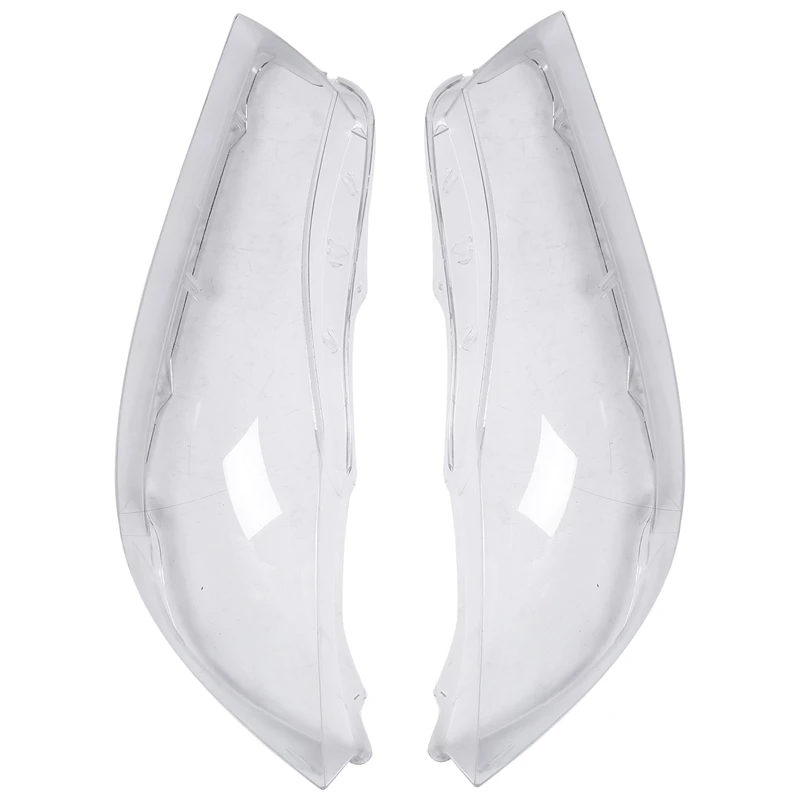 

2Pcs Headlight Lens Plastic Cover For Bmw 3 E90 Sedan/E91 2005-2012 Touring Only For Xenon Clear Headlight head light lamp Lens