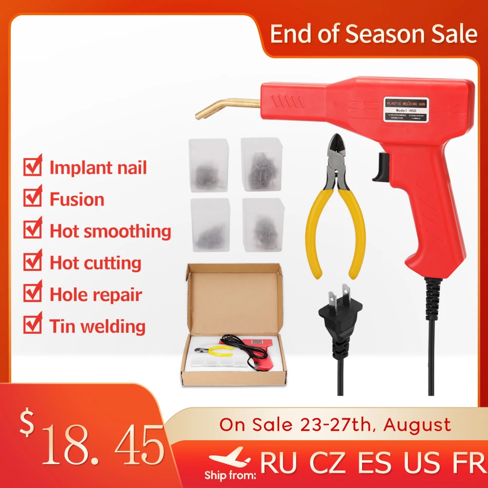 Ручные пластиковые сварочные машины инструменты для гаража горячие степлеры