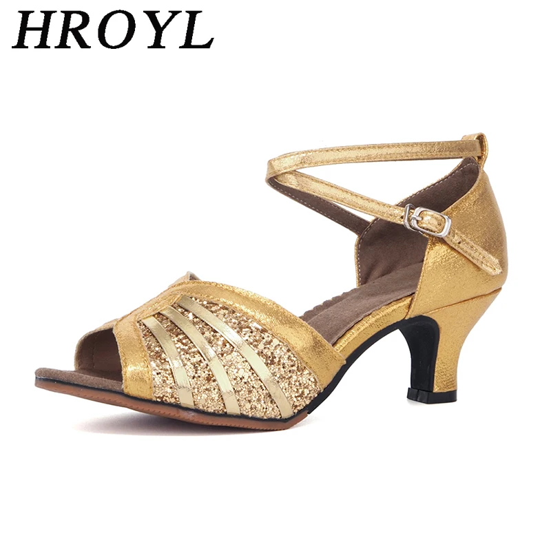 Женские туфли для латиноамериканских танцев танцевальные Блестящие Блестки