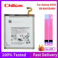 100 new original battery for samsung galaxy a9 2018 a920 a920f sm a920fds high capacity bateria replacement