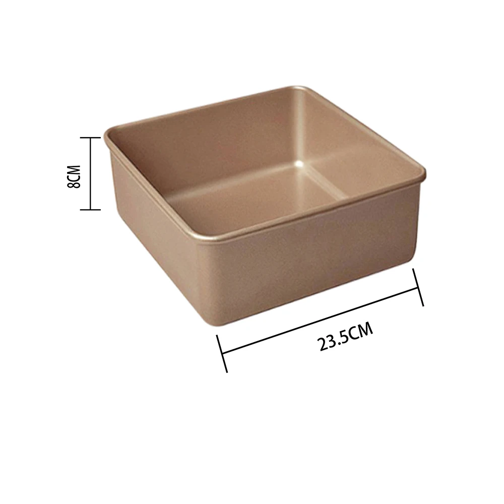 

Non-Stick DIY Bakeware Square Bread Pan Mold Carbon Steel Toast Bread Mold Cake Tray Kitchen Cake Mould Bakeware Baking Tools