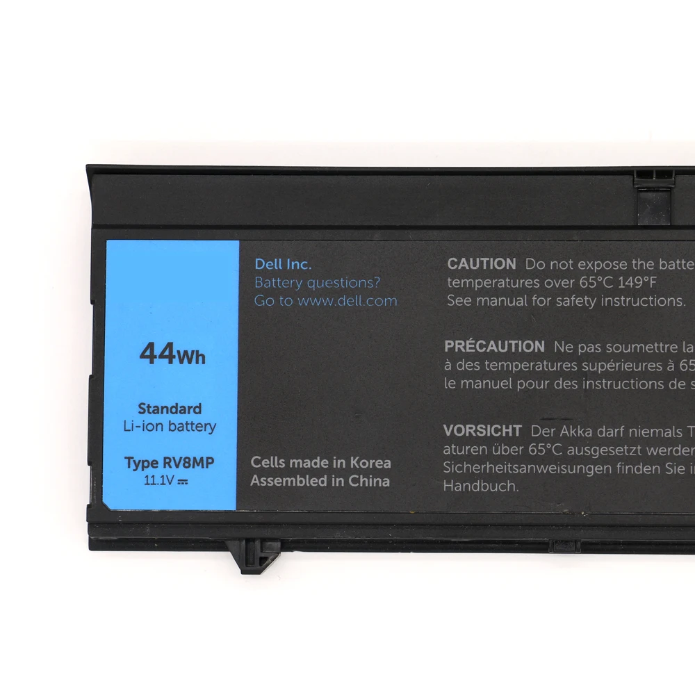 Аккумулятор для ноутбука RV8MP 1NP0F 37HGH 11 1 В 44 Вт/ч планшетного ПК Dell Latitude XT3 H6T9R серия
