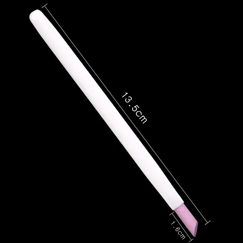 Новинка 5 шт. белая профессиональная ручка для удаления кутикулы кварцевый