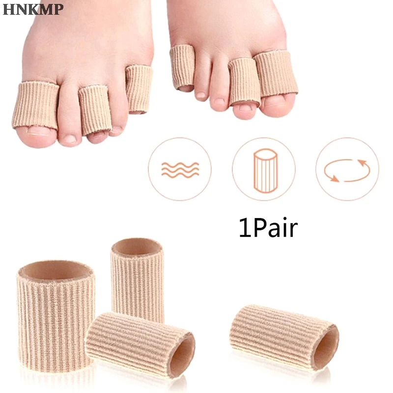 1 пара Ткань/Силиконовые пальцев на руках и ногах протектор разделитель для Ноги
