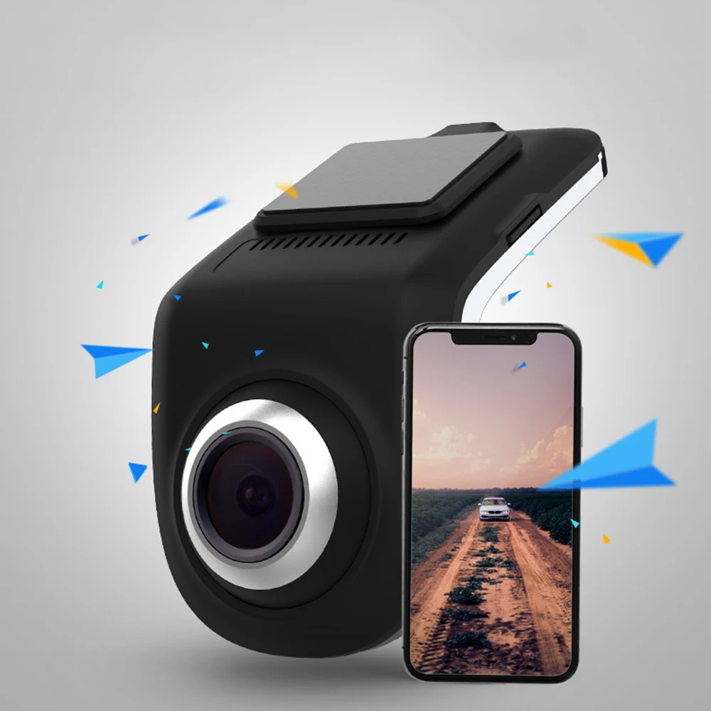 Wifi беспроводной скрытый рекордер высокой четкости двойной объектив ночного