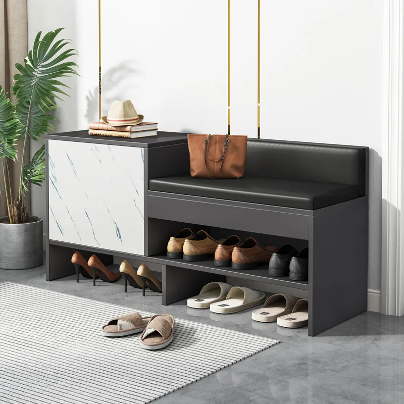 

European Style Shoe Stool Light Shoe Replacement Luxury Home Entrance Shoe Stool Storage Stool Simple To Sit on The Shoe Cabinet