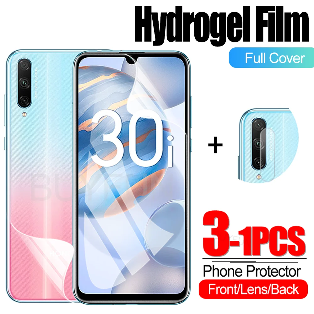 1-3 шт. Гидрогелевая Защитная пленка для Huawei Honor 30 Pro