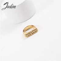 joolim gold finish baby girl stainless steel rings 2021 jewelry
