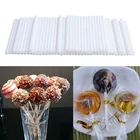 100 шт., пластиковые палочки для леденцов, длина 81015 см