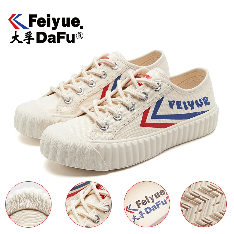 Feiyue/обувь из парусины вулканизованные; коллекция 8332 года; повседневная мужская и женская обувь; дышащие кроссовки на плоской подошве; эластичная стелька; нескользящие модные кроссовки
