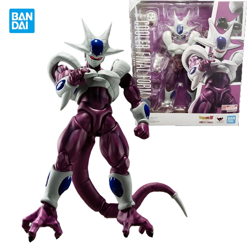 

In Stock Bandai SHF Dragon Ball Z Cooler Final Form Frieza's Brother SHFiguart Action Anime Figure Model Collectible Toys